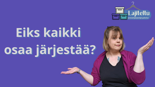 Mitä ihmettä ammattijärjestäjät tekee? (ja miksi sinun kannattaa hyödyntää palvelut)